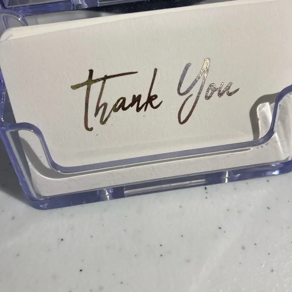 Foil thank you cards(choose your color) - Picture 9 of 10